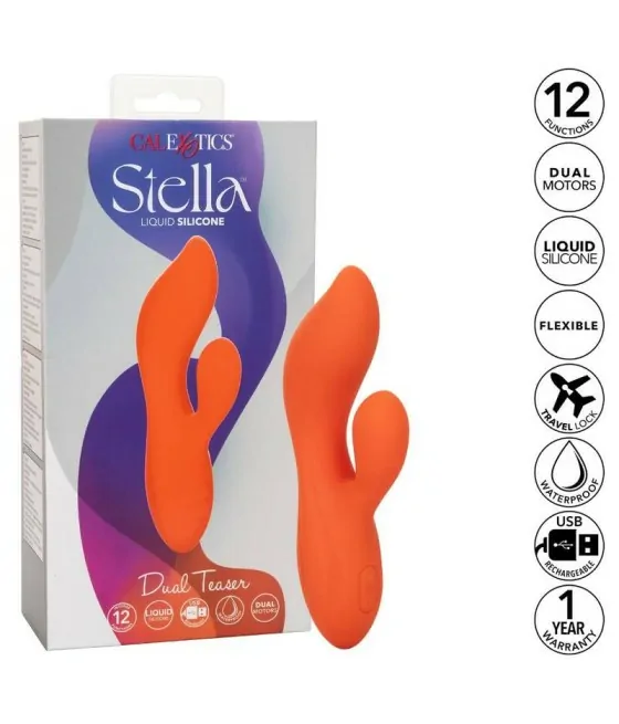 Stimulateur double orange Stella California Exotics