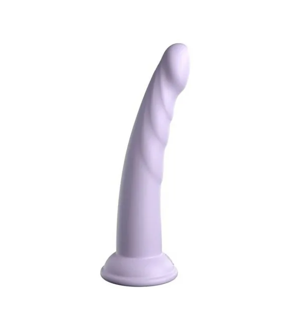 Gode réaliste Slim Seven violet de 17,78 cm