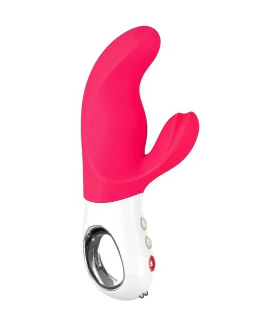 FUN FACTORY - MISS BI DUAL VIBRATEUR ROSE BLANC