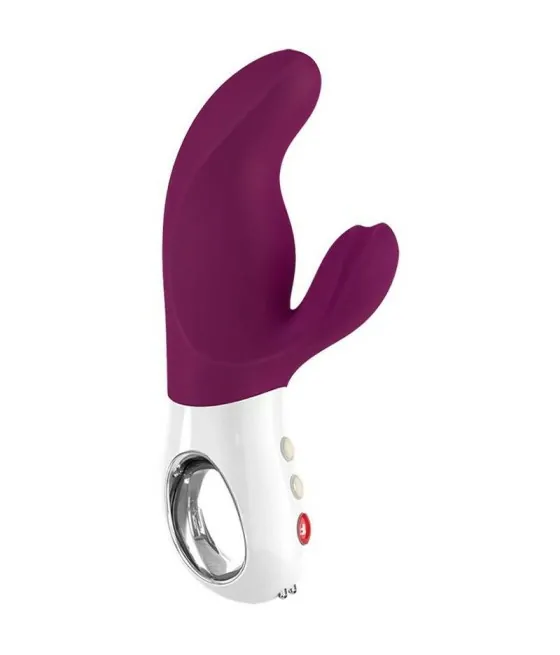 FUN FACTORY - MISS BI DUAL VIBRATEUR RAISIN BLANC