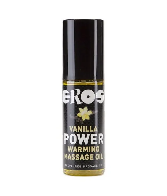 HUILE DE MASSAGE EROS POWER LINE - POWER WARMING 100 ML