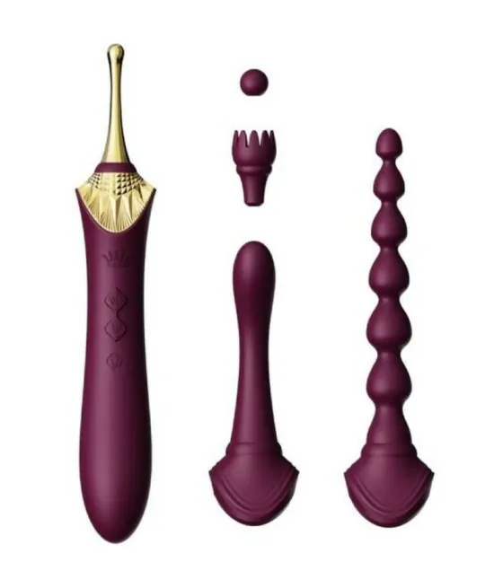 ZALO - BESS 2 CLITORAL MASSAGER PURPLE