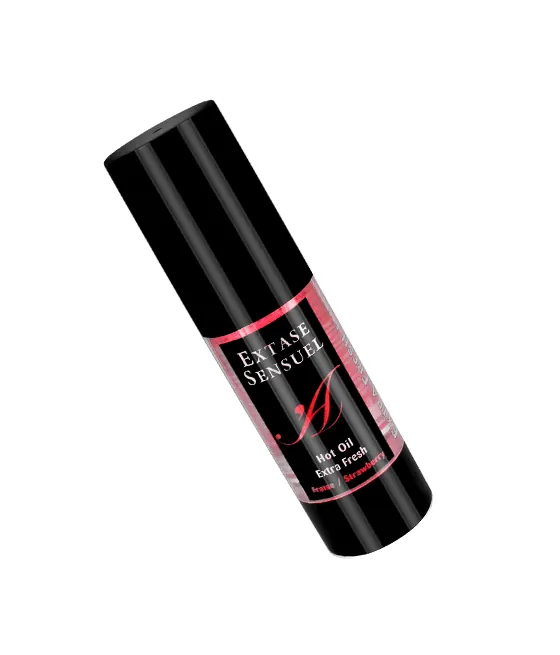 EXTASE SENSUAL - HUILE STIMULANTE FRAISE TRIP THERMIQUE 35 ML