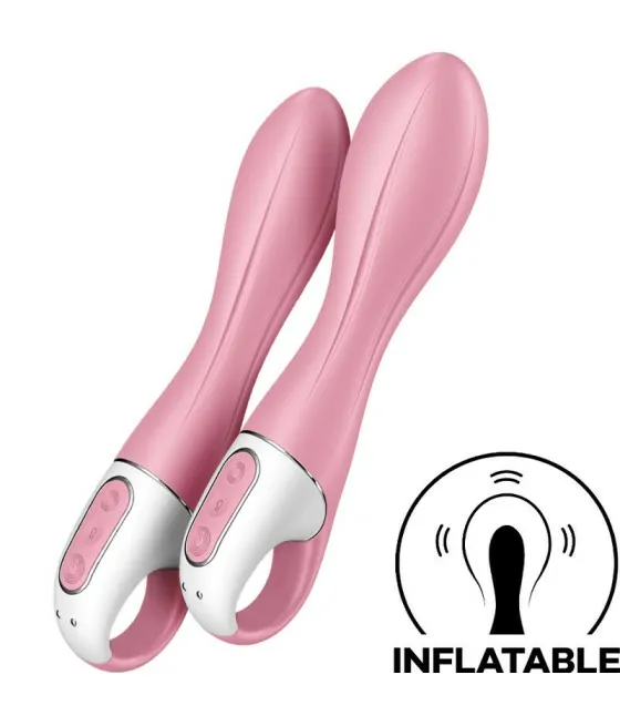 SATISFYER - VIBRATEUR POMPE A AIR 2 ROSE