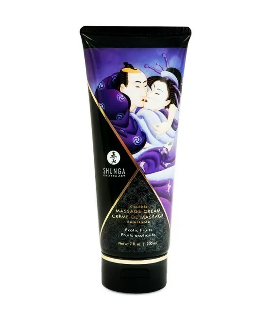 SHUNGA - CRÈME DE MASSAGE AUX FRUITS EXOTIQUES 200 ML