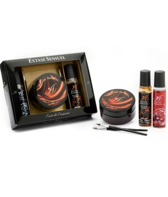 EXTASE SENSUAL - KIT COFFRE EN CHOCOLAT APHRODISIAQUE