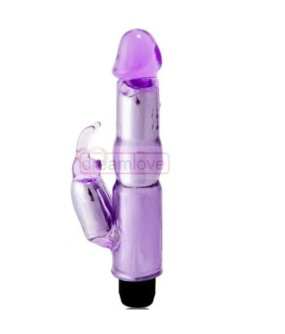 Vibromasseur lapin fantaisie - violet