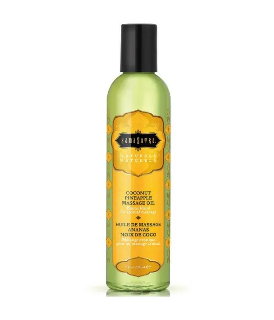 KAMASUTRA - NATURALS HUILE DE MASSAGE PIÑA COLADA 236ML