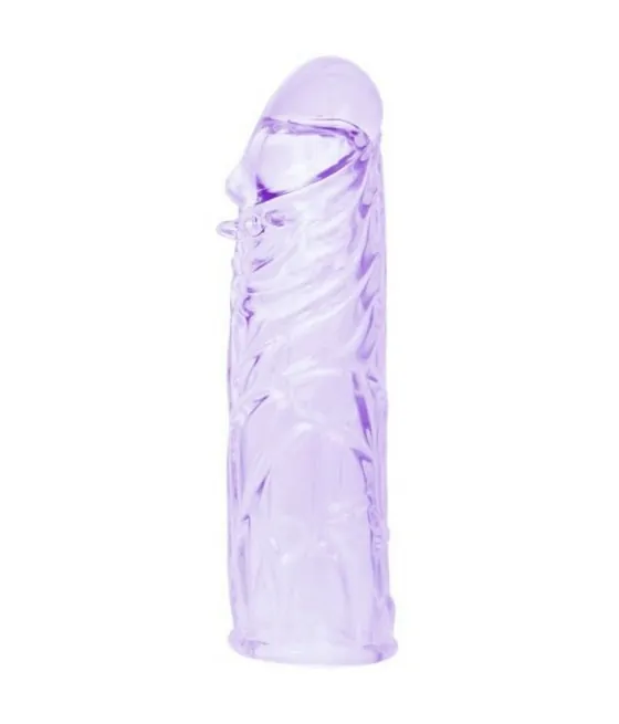 BAILE - HOUSSE LILAS POUR LE PÉNIS EN SILICONE ADAPTABLE 13 CM