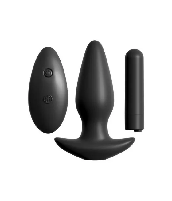 Plug anal en silicone avec télécommande - Fantasy
