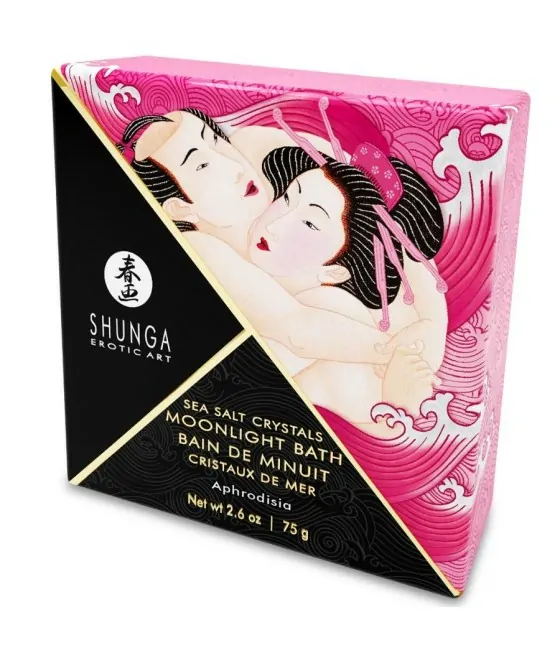 SHUNGA - SELS DE BAIN PARFUMÉS APHRODISIA 75 GR