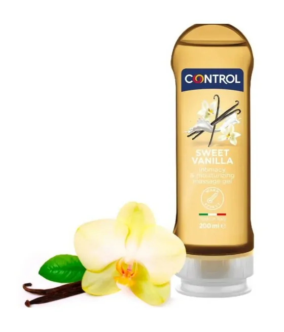 CONTROL - 2 EN 1 MASSAGE  PLAISIR DOUCEUR DE MADAGASCAR 200 ML