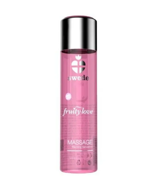 SWEDE - FRUITY LOVE HUILE EFFET CHALEUR FRAISES AU CHAMPAGNE 60 ML