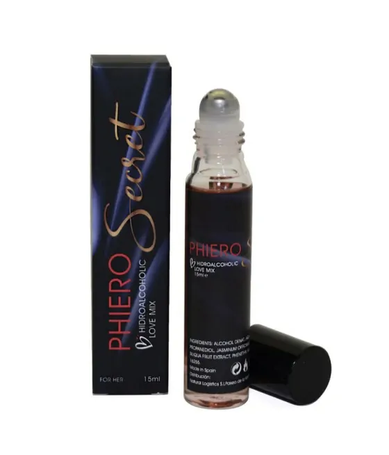 500 COSMETICS - PHIERO SECRET COMBINAISON NATURELLE SANS ODEUR D''HORMONES SEXUELLES FÉMININES 15 ML