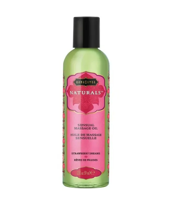 KAMASUTRA - HUILE DE MASSAGE NATURELLE RÊVES DE FRAISE 59 ML