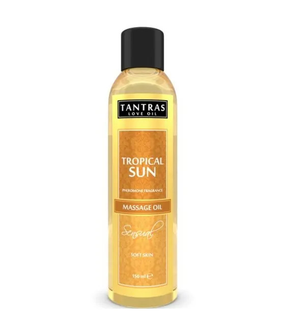 INTIMATELINE - HUILE DE MASSAGE SOLEIL TROPICAL TANTRAS LOVE OIL 150 ML