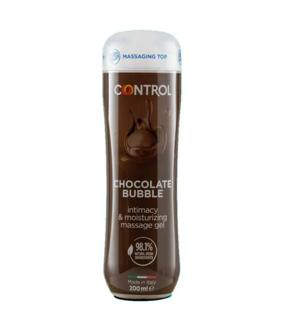 CONTROL - GEL DE MASSAGE 3 EN 1 BULLE DE CHOCOLAT 200 ML