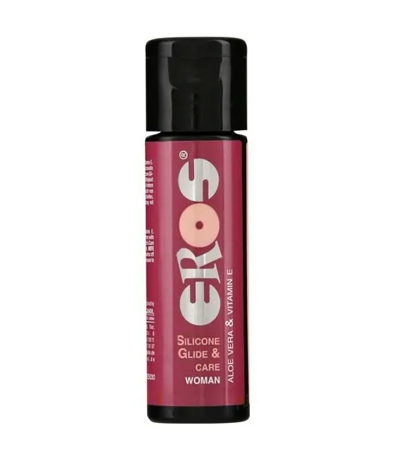 Lubrifiant silicone Eros Glide and Care pour femme 30 ml