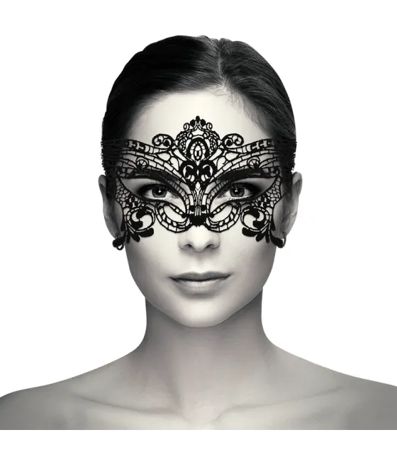 COQUETTE CHIC DESIRE - MASQUE LARGE EN DENTELLE NOIRE