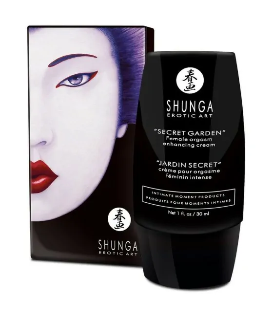 SHUNGA - CRÈME D''ORGASME FÉMININ INTENSE JARDIN SECRET