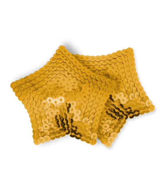 Couvre-tête étoilé à paillettes dorées - Ohmama Fetish