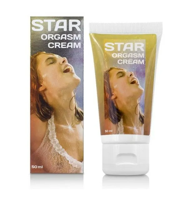 Crème Orgasme Star 50ml - intensifiez vos sensations