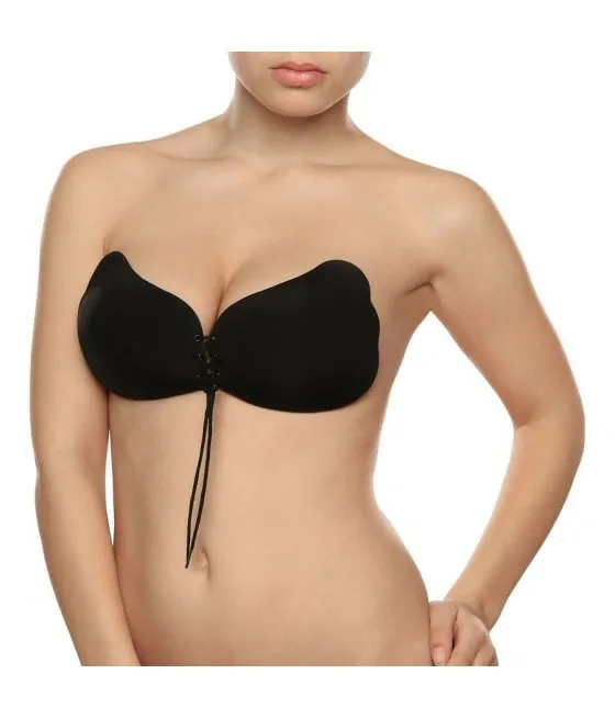 BYE-BRA - LACE-IT RENFORCEMENT PUSH-UP NOIR BONNET C