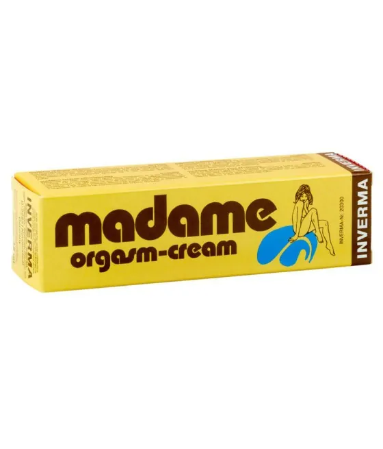 Crème Madame Orgasm - Pour des orgasmes intenses