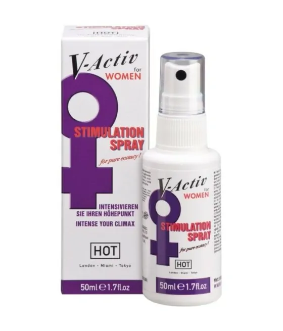 HOT - V-ACTIV PENIS POWER SPRAY FEMME 50ML