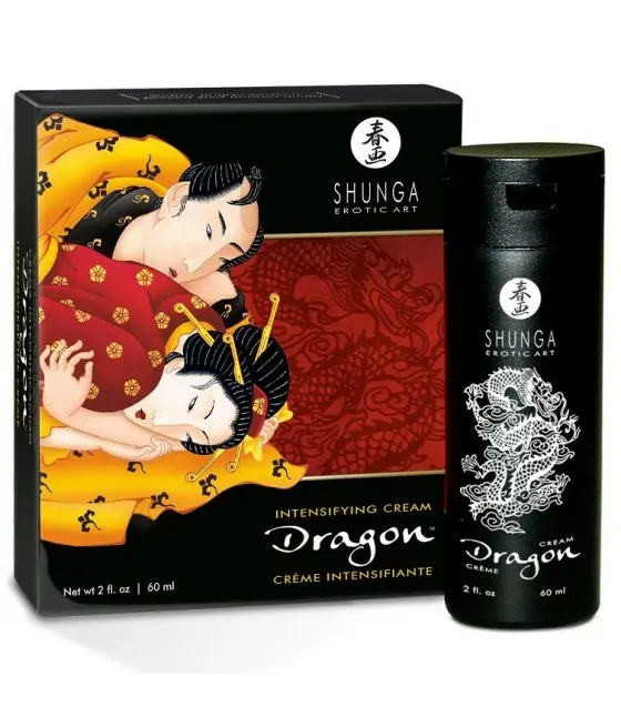 Crème de virilité Shunga Dragon - stimulant sexuel puissant