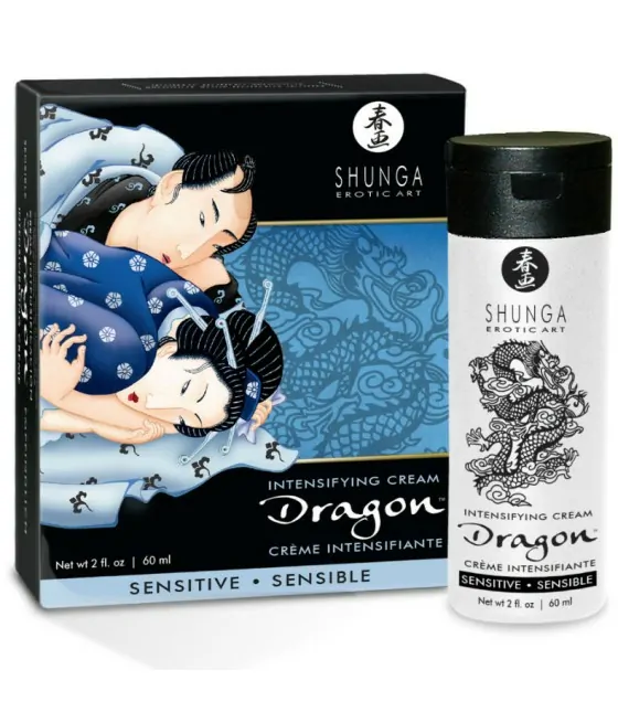 SHUNGA - CRÈME DRAGON SENSIBLE POUR COUPLES