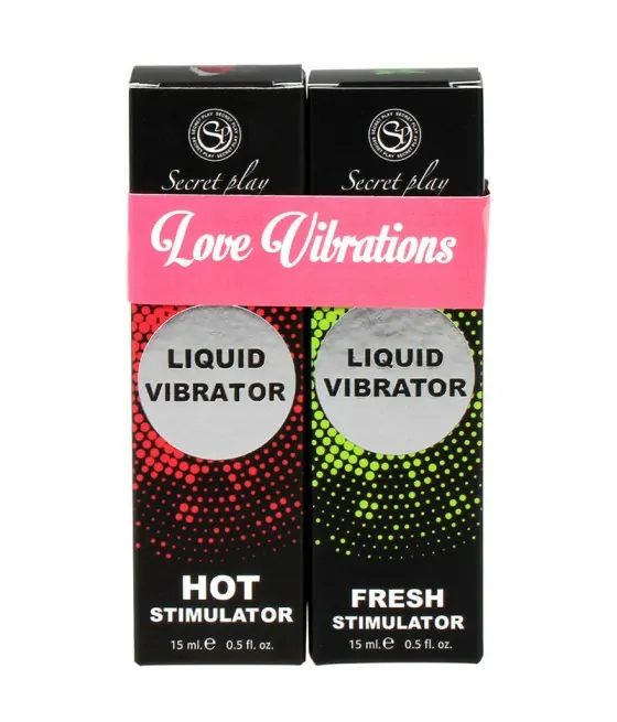 SECRETPLAY - VIBRATEUR LIQUIDE PACK LOVE VIBRATIONS