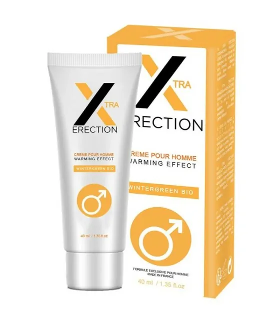 RUF - X ERECTION CRÈME DÉRECTION EFFET CHALEUR 40 ML