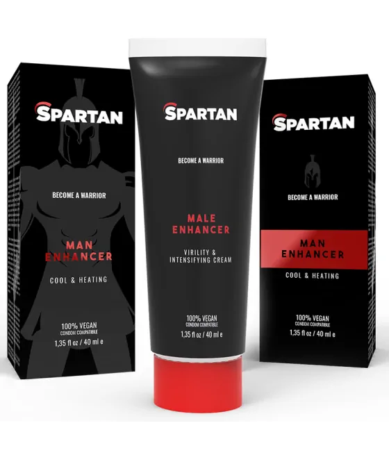 SPARTAN - COUPLE GEL VIRILITÉ ET CRÈME INSENSIFIANTE 100% VEGAN