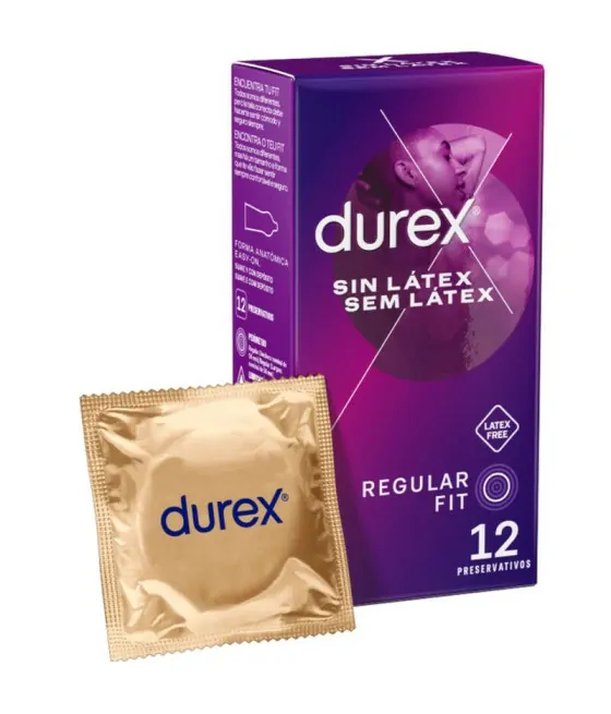 12 préservatifs Durex sans latex