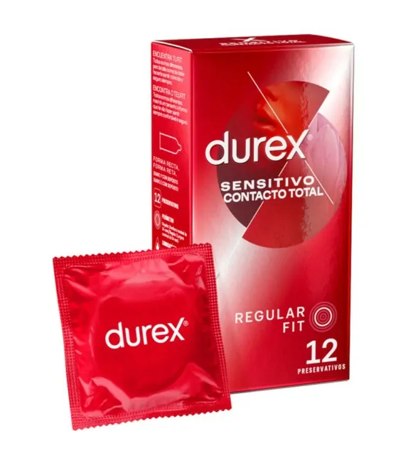 DUREX - CONTACT SENSIBLE TOTAL 12 UNITÉS