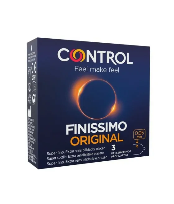 Préservatifs Control Finissimo - Pack de 3