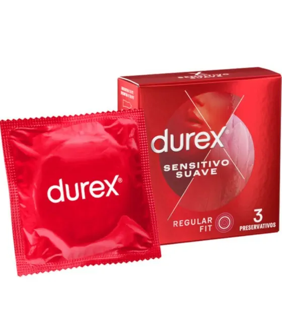 Préservatifs Durex Soft Sensitive - Pack de 3
