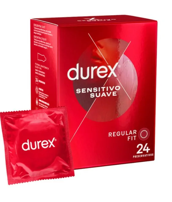 DUREX - DOUX ET SENSIBLE 24 UNITÉS