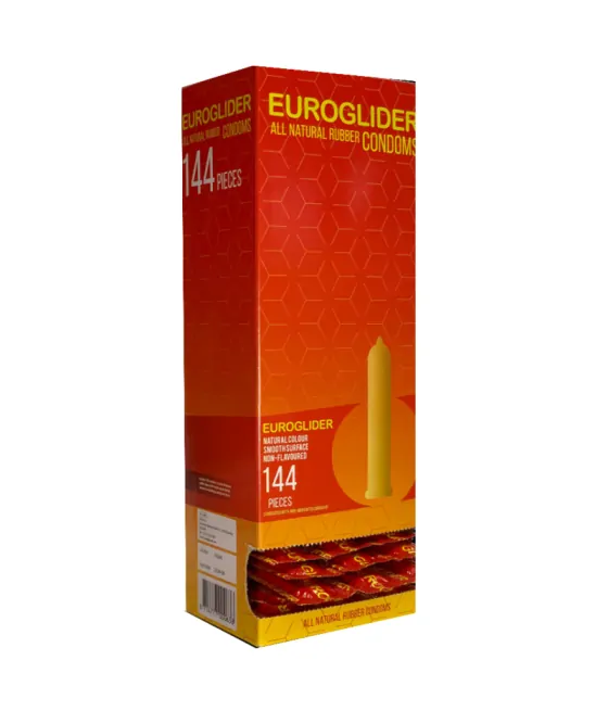 Lot de 144 préservatifs Euroglider