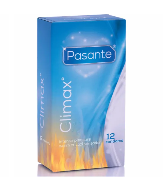 Pack de 12 préservatifs effet chaleur et effet frais par Climax