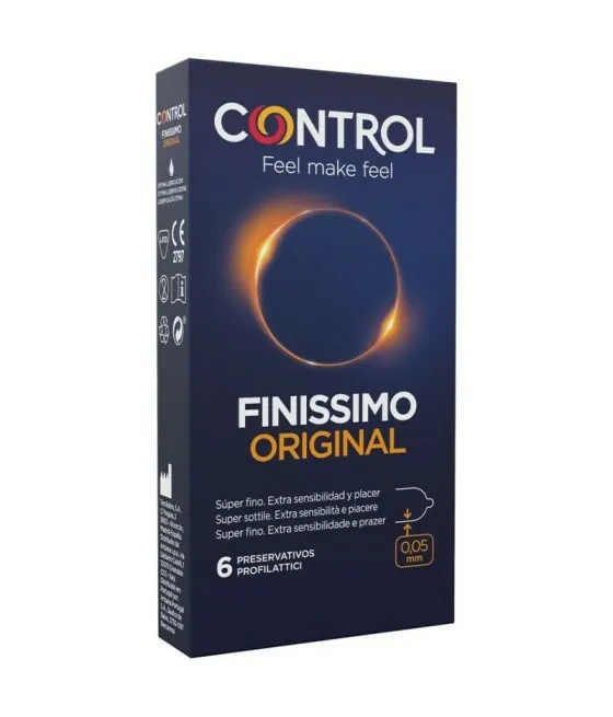 Préservatifs Finissimo Original - Pack de 6 unités