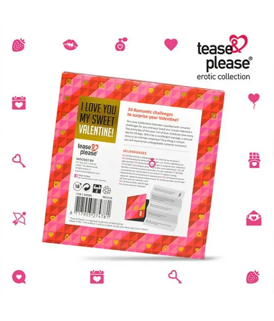 TEASE  PLEASE - CALENDRIER DE AVENT SAINT-VALENTIN