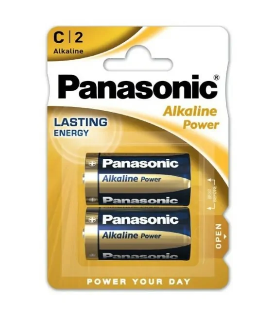 PANASONIC - BATTERIE BRONZE C LR14 2 UNITÉS