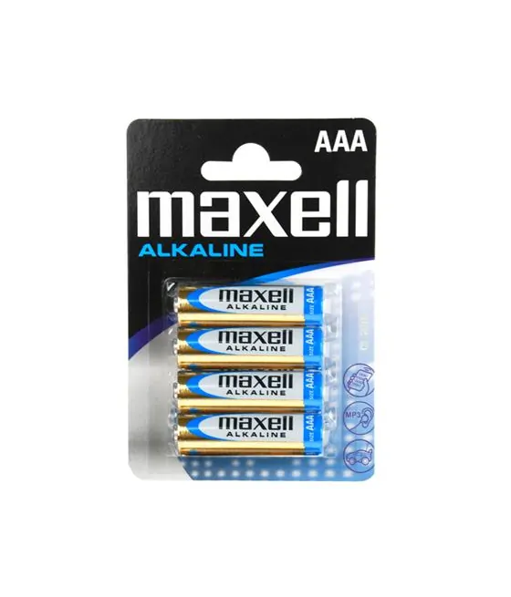 MAXELL - BATTERIE AAA 4 PIÈCES