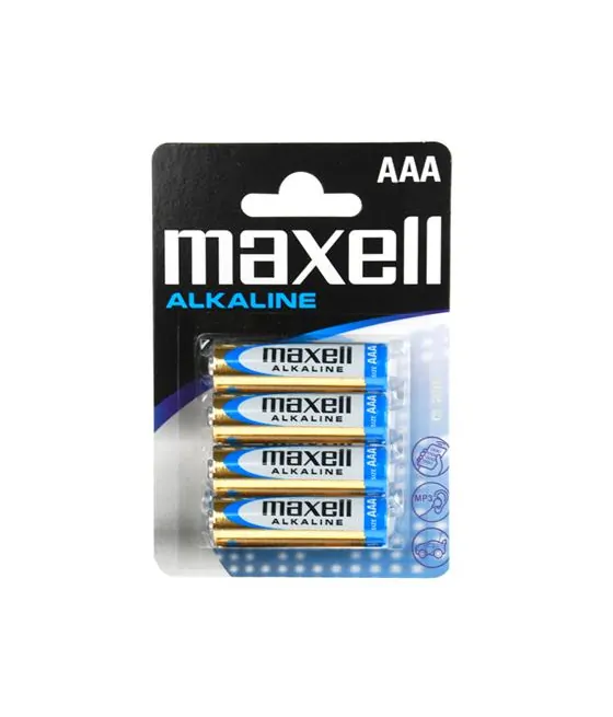 Piles AAA Maxell - Pack de 4