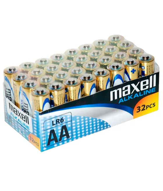 MAXELL - PILE ALCALINA AA LR6 PACK*32 UDS