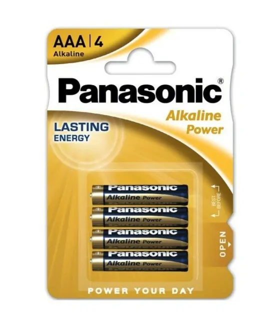 PANASONIC - BATTERIE BRONZE AAA LR03 4U