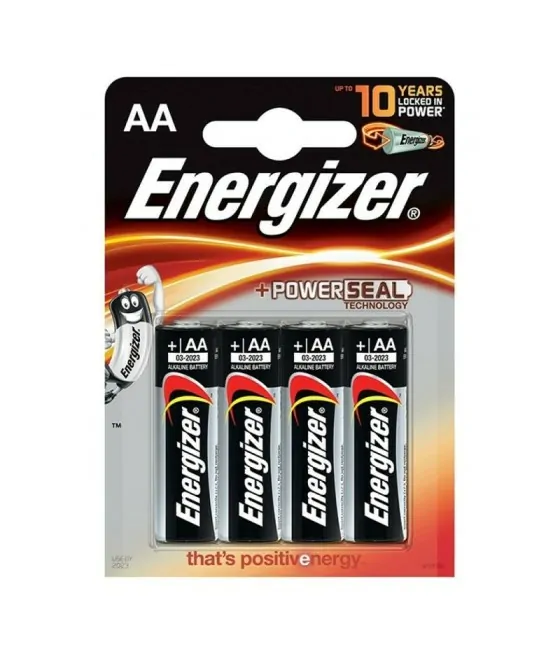 ENERGIZER - PILE ALCALINE AA LR6 *4