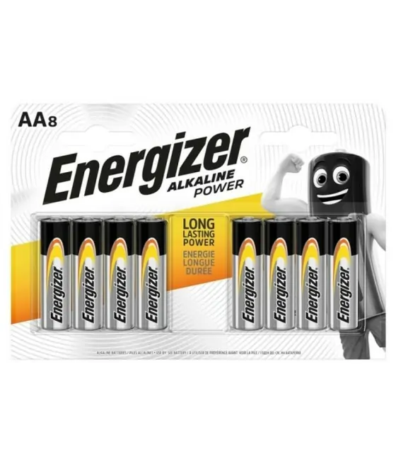 ENERGIZER - PILE ALCALINE POWER AA LR6 8 UNIT?